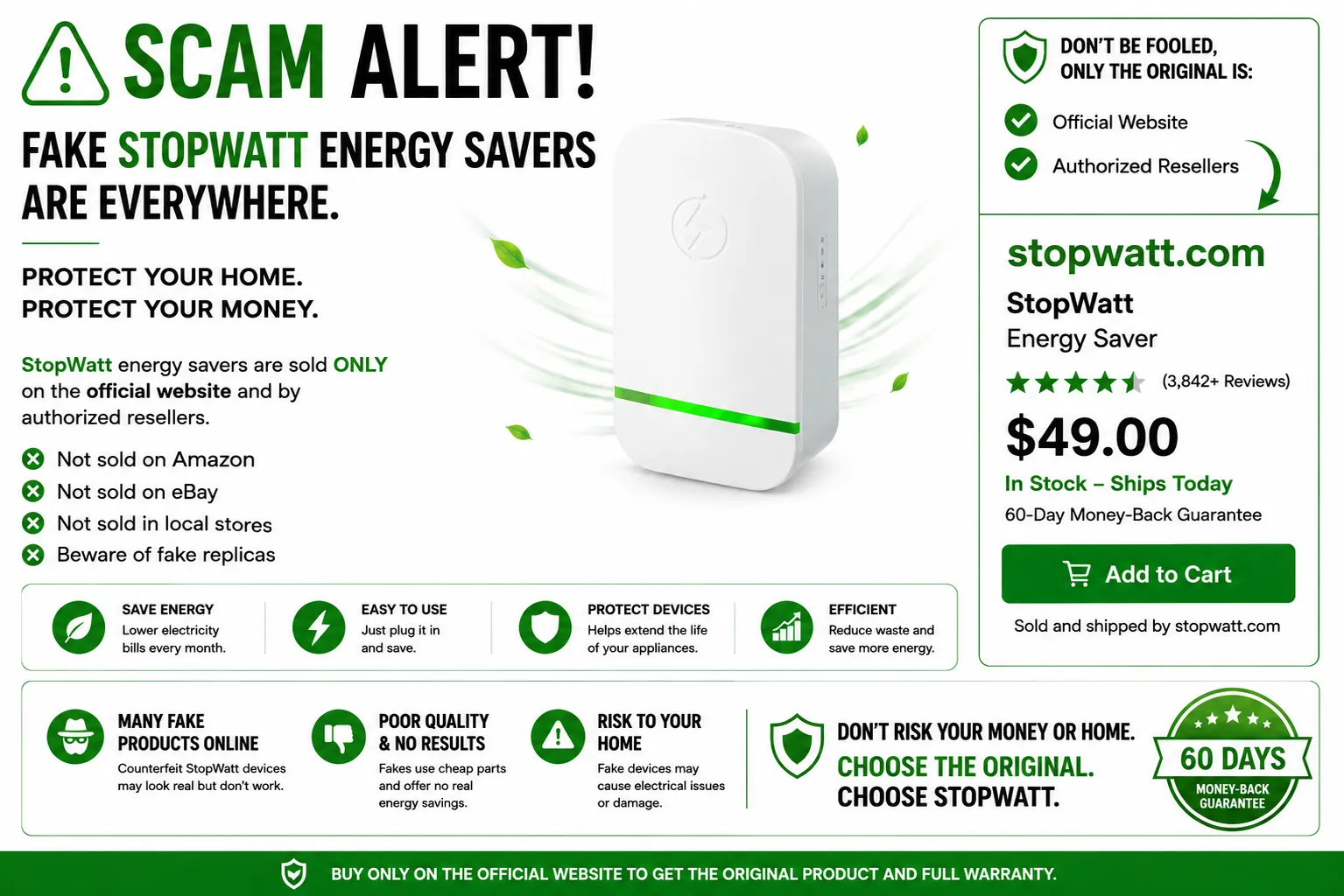 StopWatt scam alert